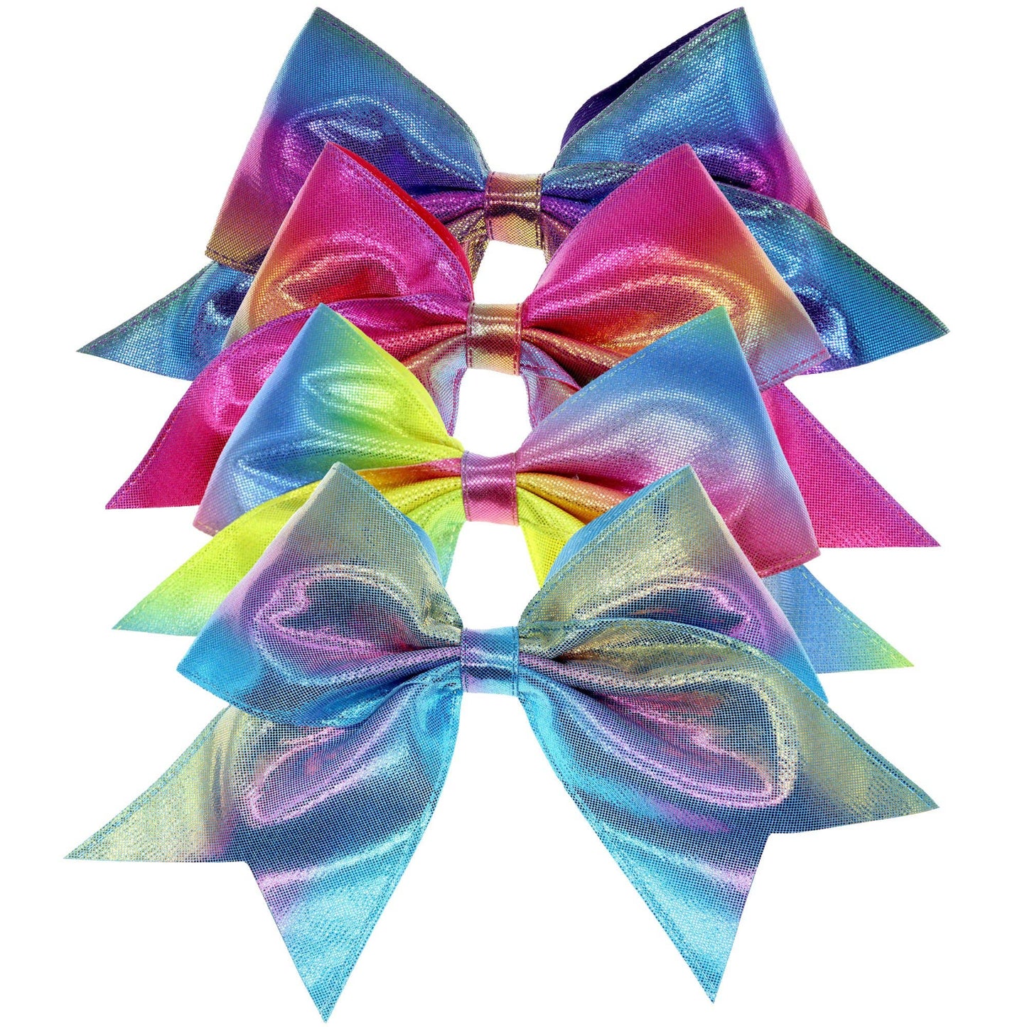 Frog Sac - Large Mermaid Hair Bows - 4 Pack