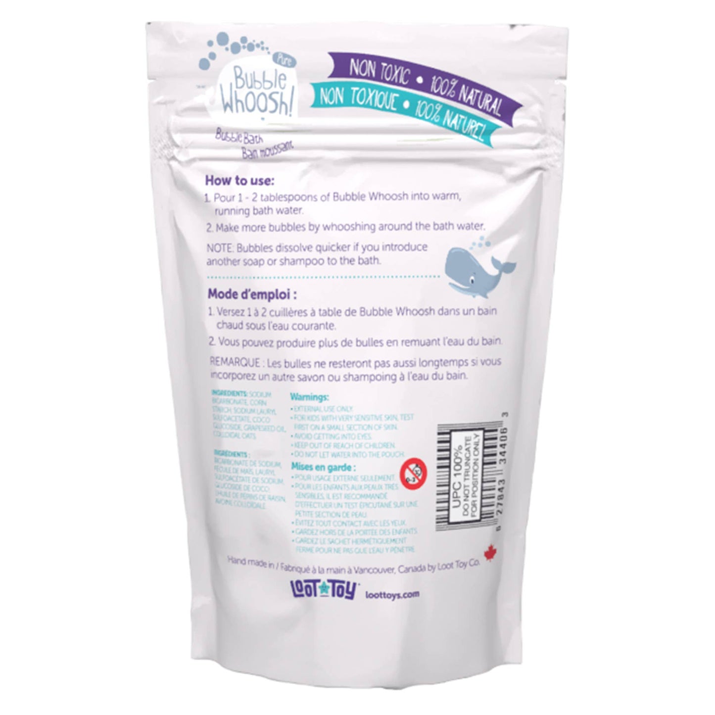 Loot Toy Company - Bubble Whoosh PURE: Berries