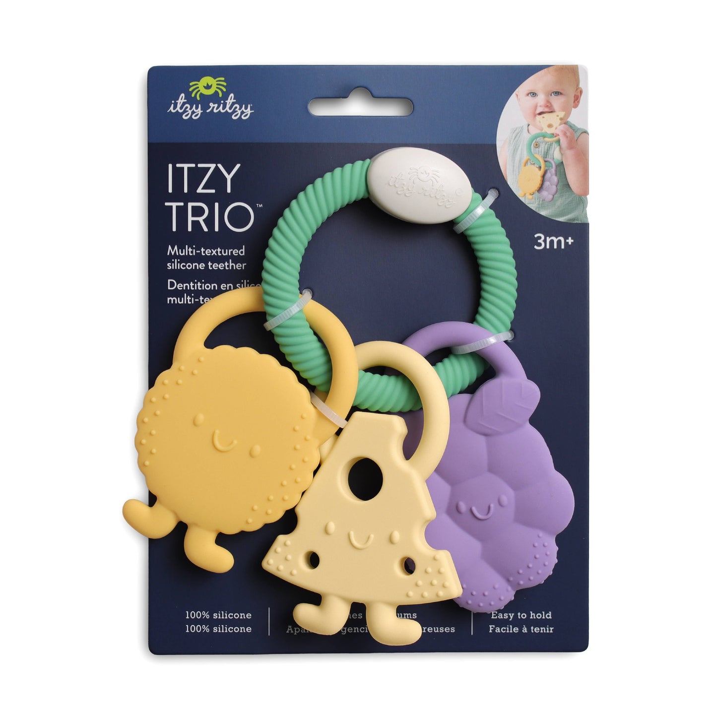 Itzy Ritzy - Itzy Trio Silicone Teether