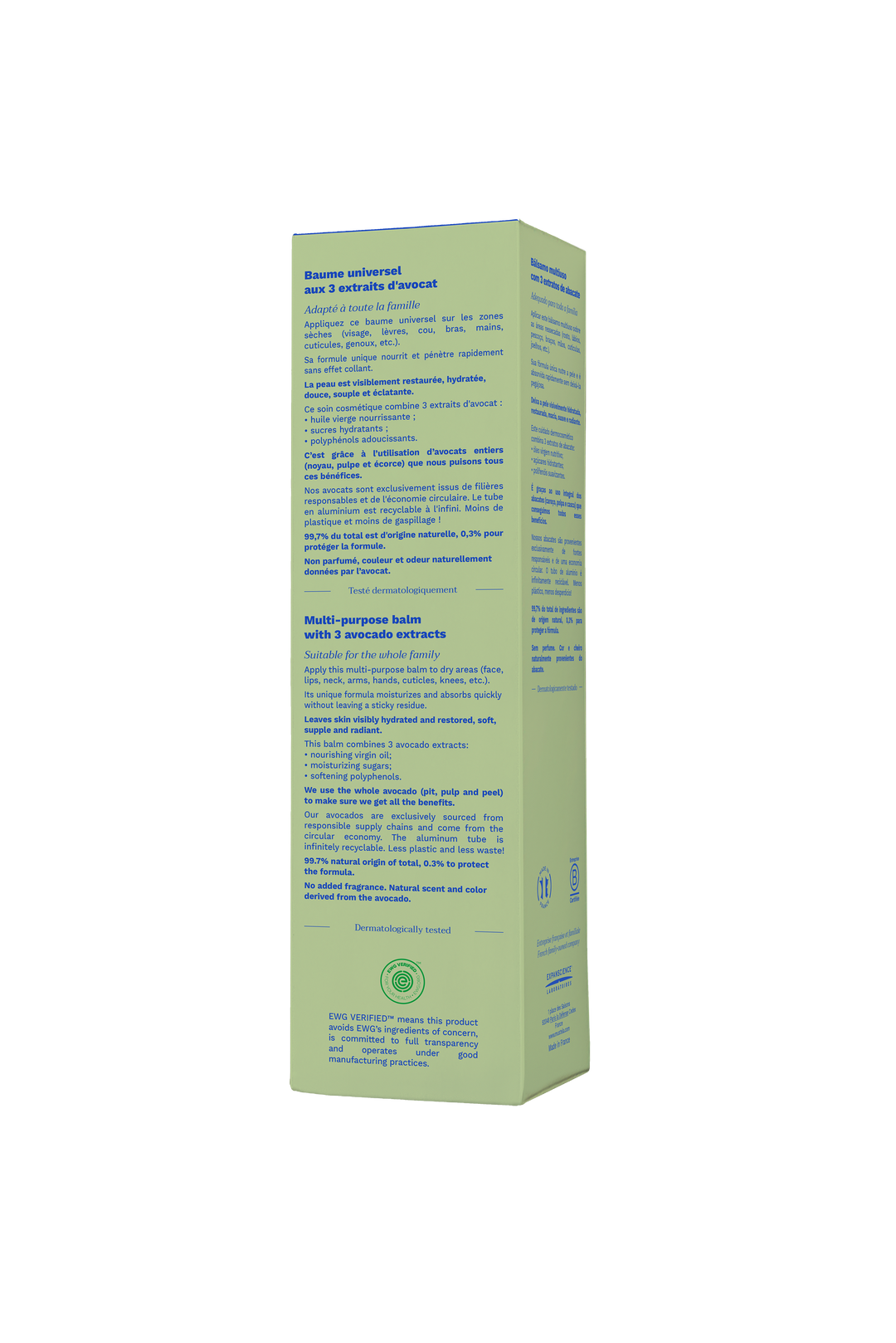 Mustela Certified ORGANIC Universal Balm with 3 avocado extracts 75mL