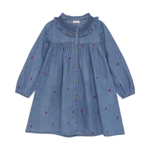 Minymo Denim Skirt with Cherry Stich - 5Y