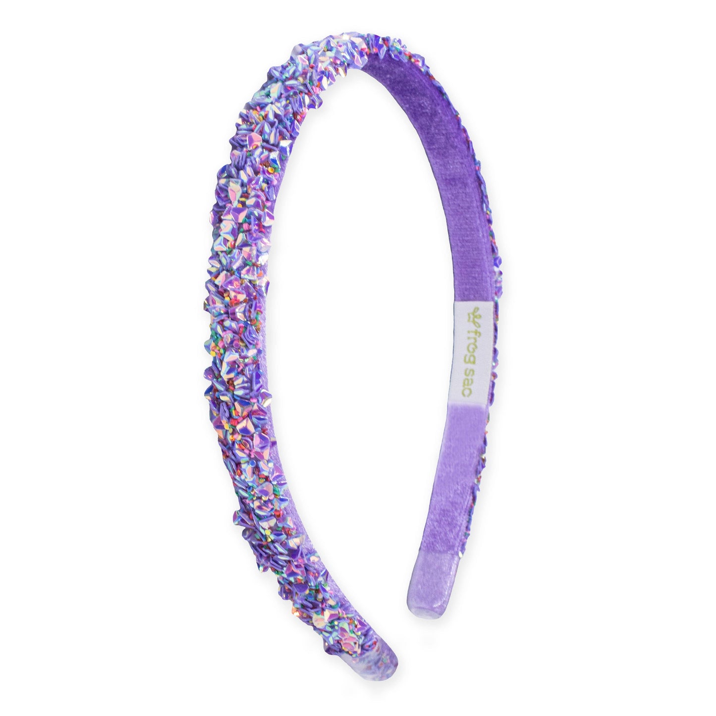 Frog Sac - Thin Sequin Headband - Non Slip Hair Accessories for Kids