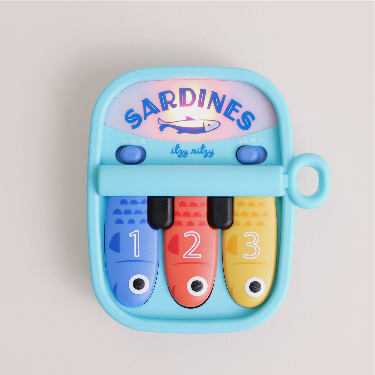 Itzy Ritzy - Bitzy Tunes - Light-up Interactive Piano Toy - Sardines