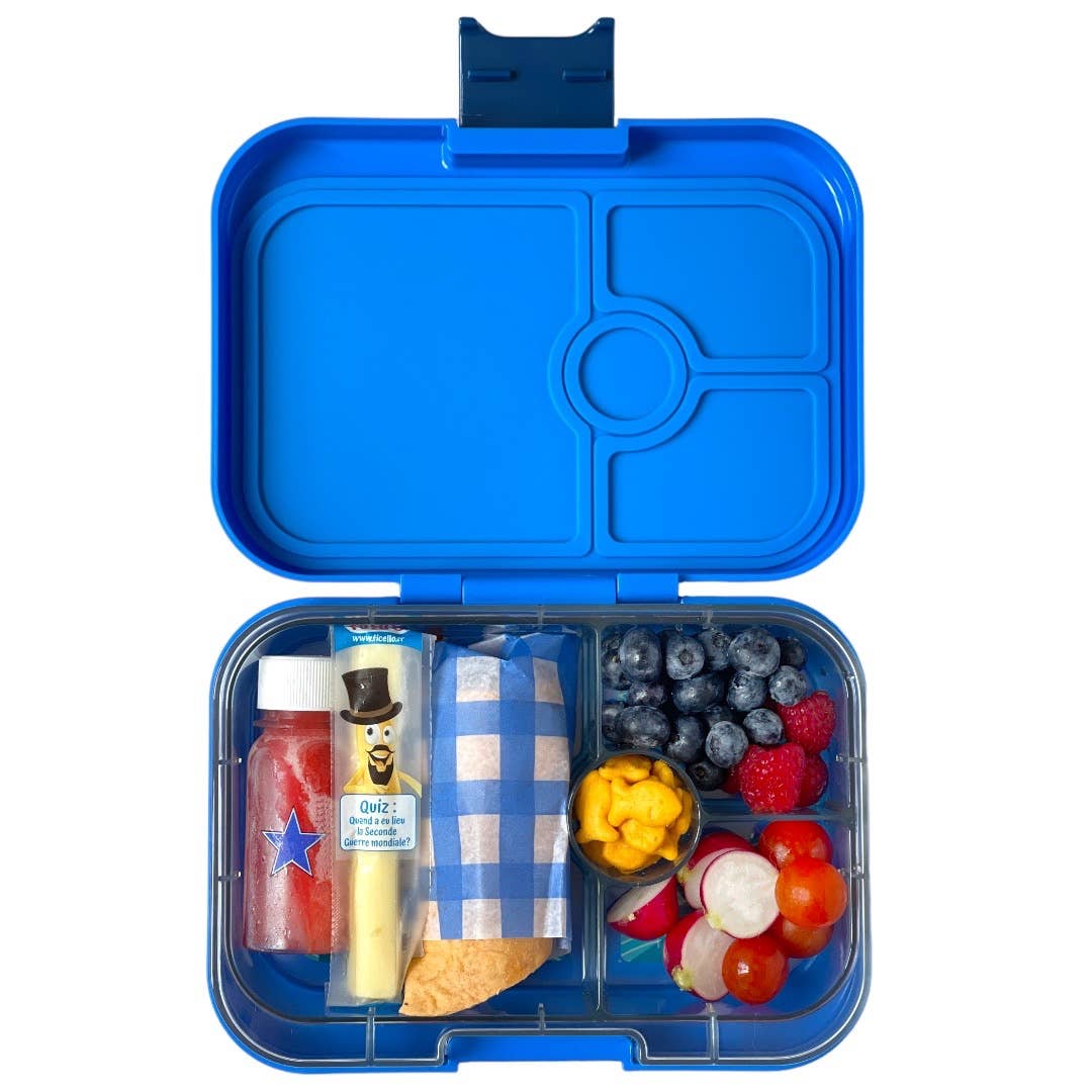Yumbox - Leakproof Sandwich Friendly Bento Box - Surf Blue Shark Tray