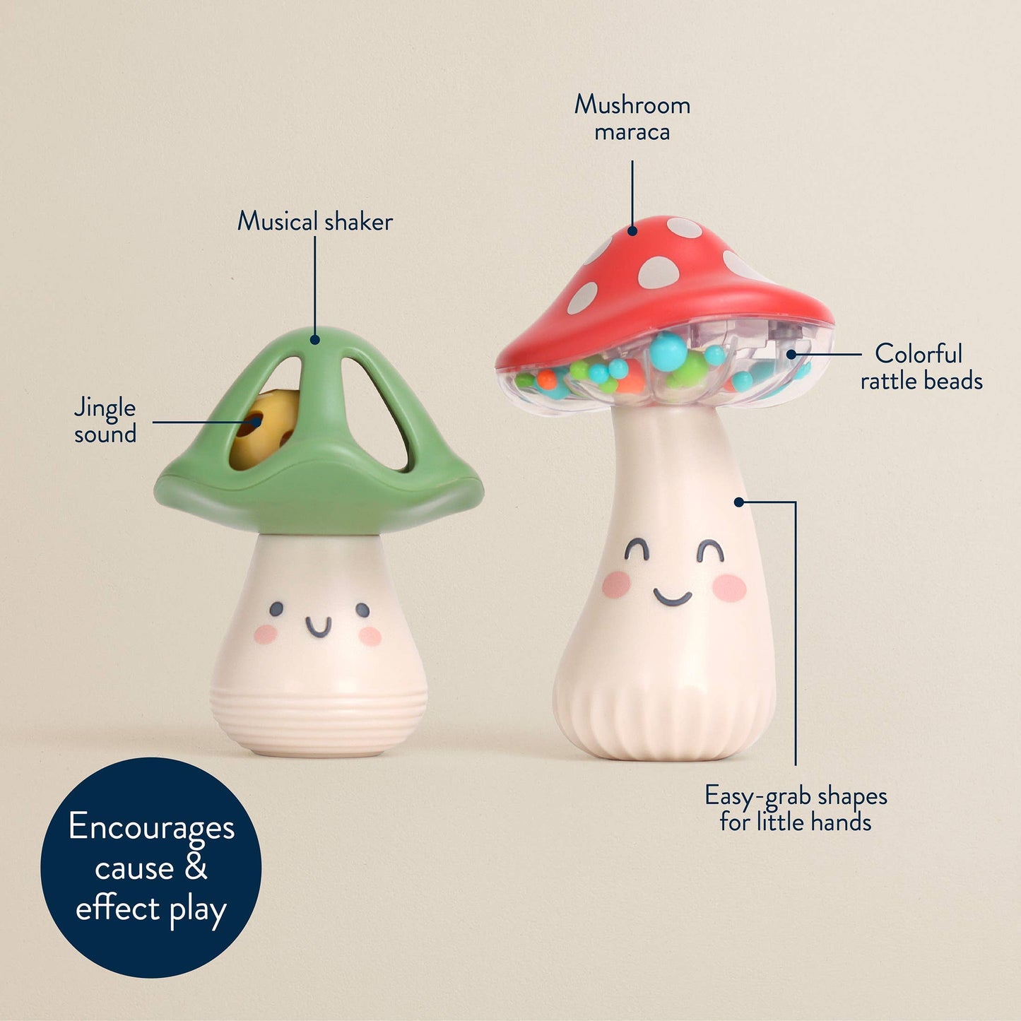 Itzy Ritzy - Itzy Mini Mushroom Maracas
