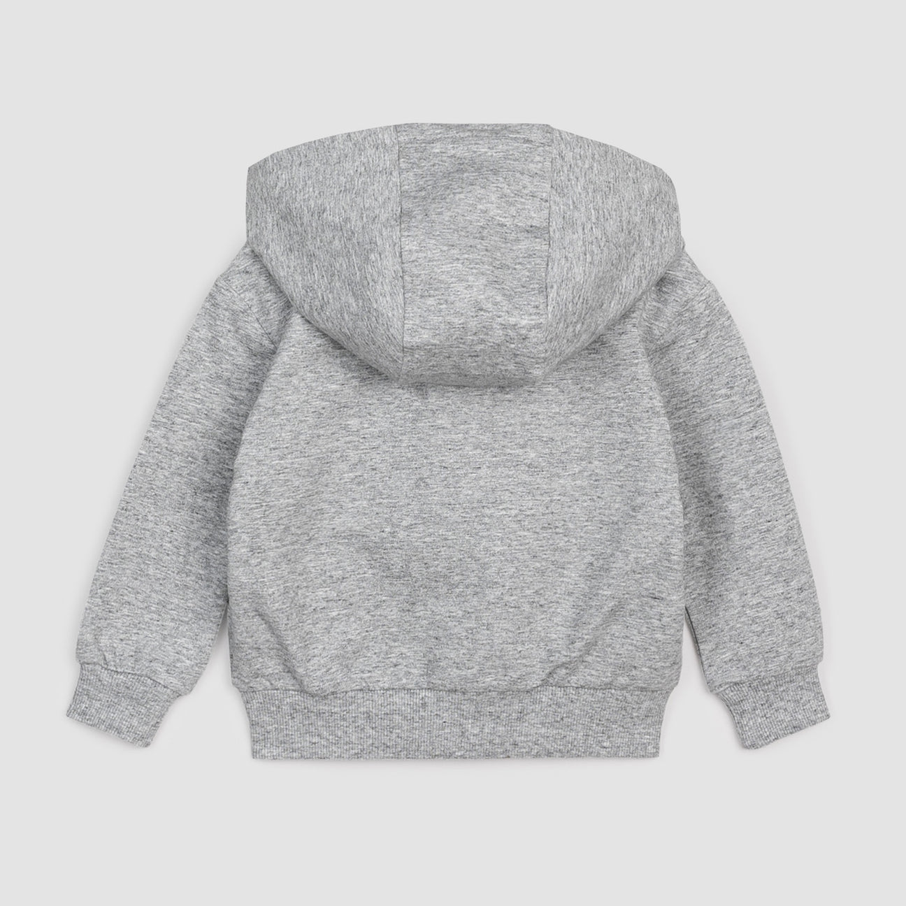 Miles The Label - Basics Zip-Up Hoodie -  Heather Grey