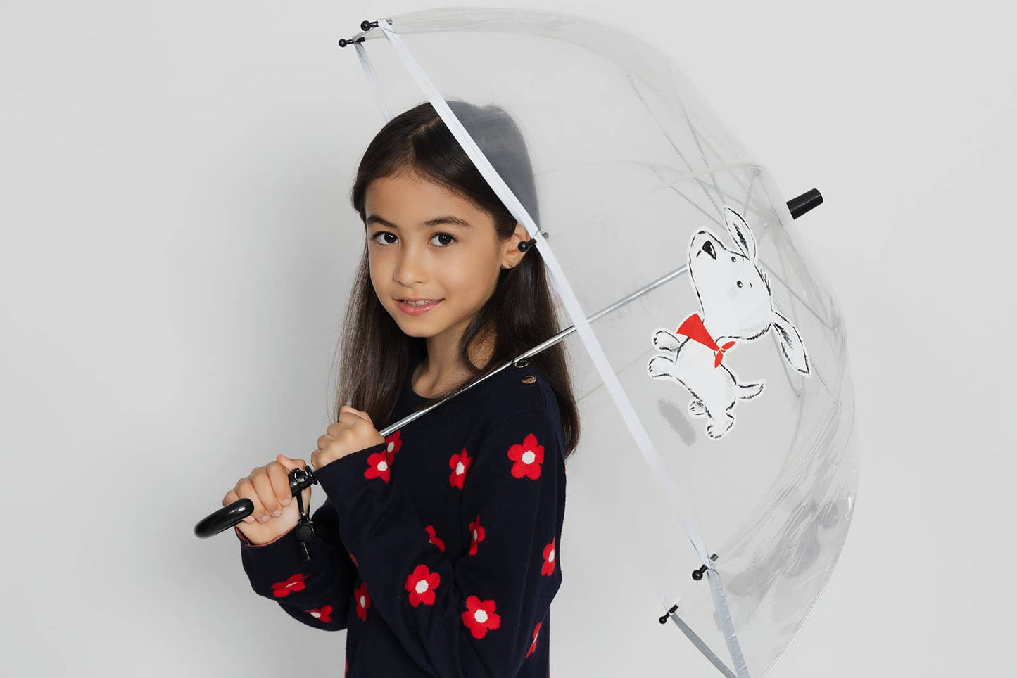 SMATI - Child's Transparent Dog Umbrella
