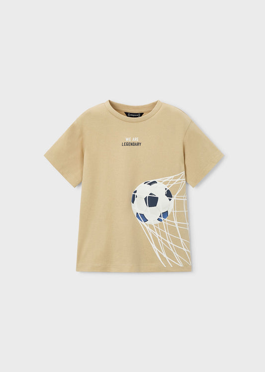 Mayoral Shirt 'Legendary' Applique - Walnut