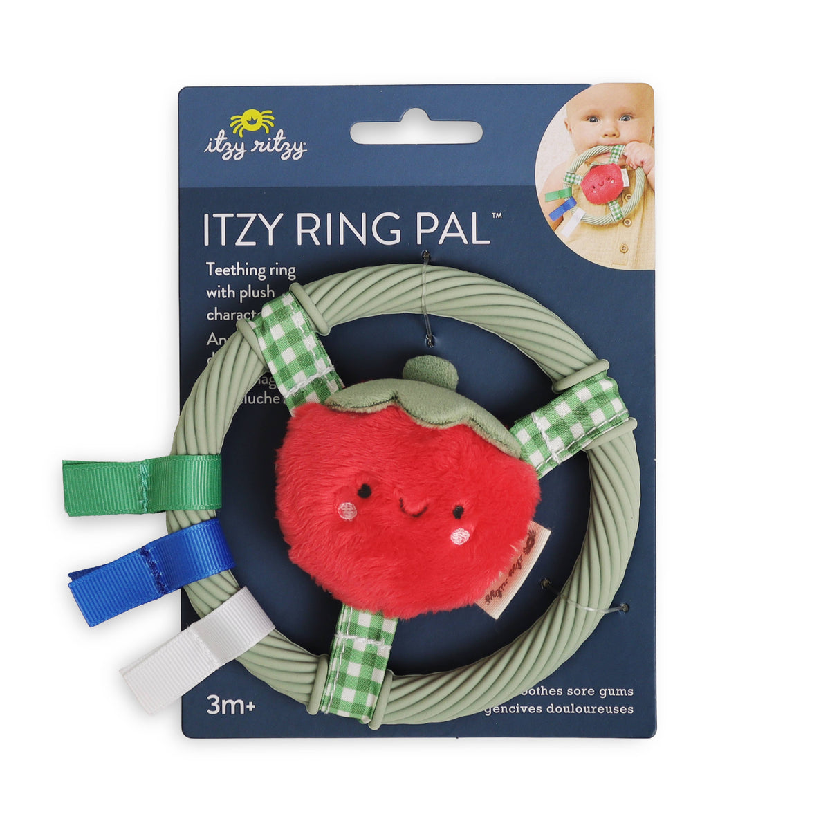 Itzy Ritzy Canada - *NEW* Itzy Ring Pal™ - Teething Ring with Plush Character