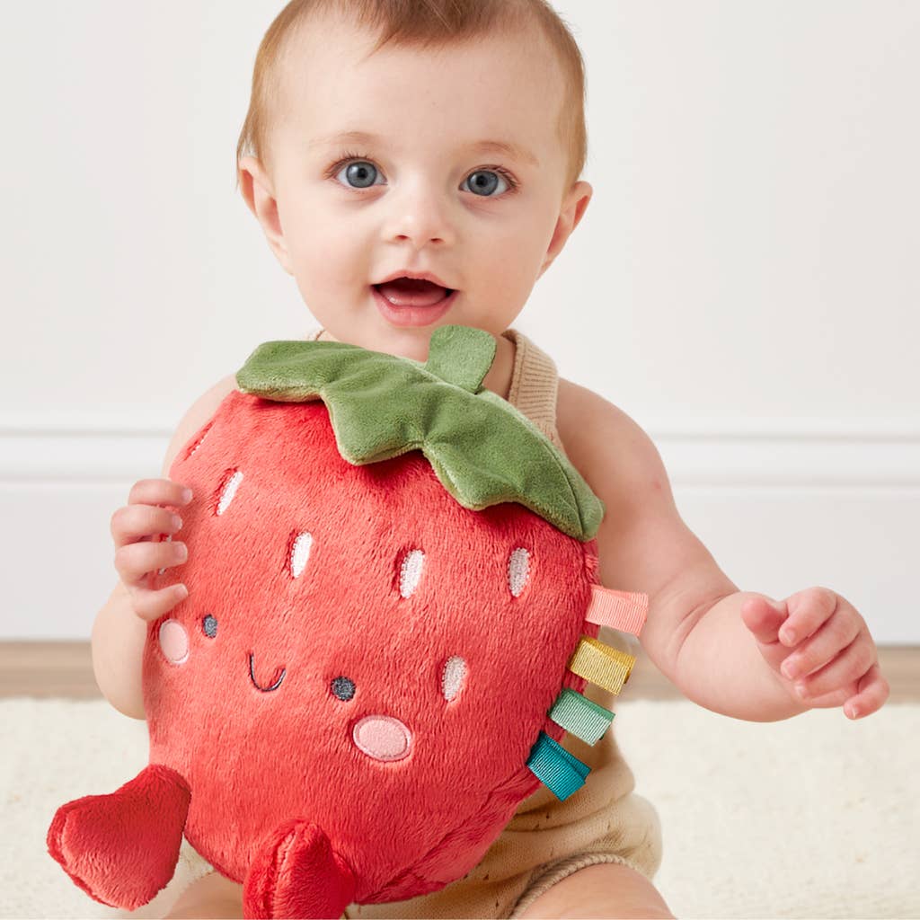 Itzy Ritzy - Sweetie Snuggles™ Plush: Strawberry