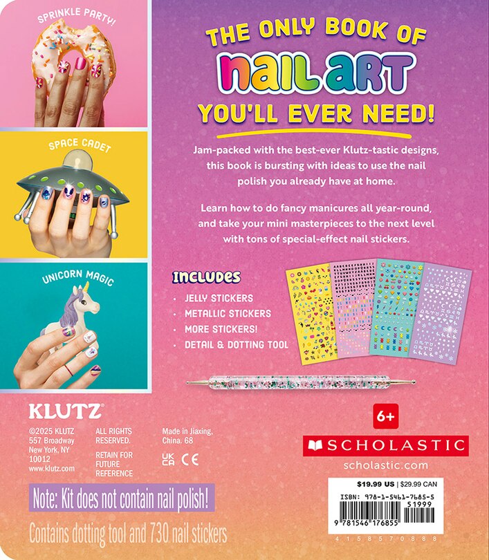 The Klutz Book of Nail Art