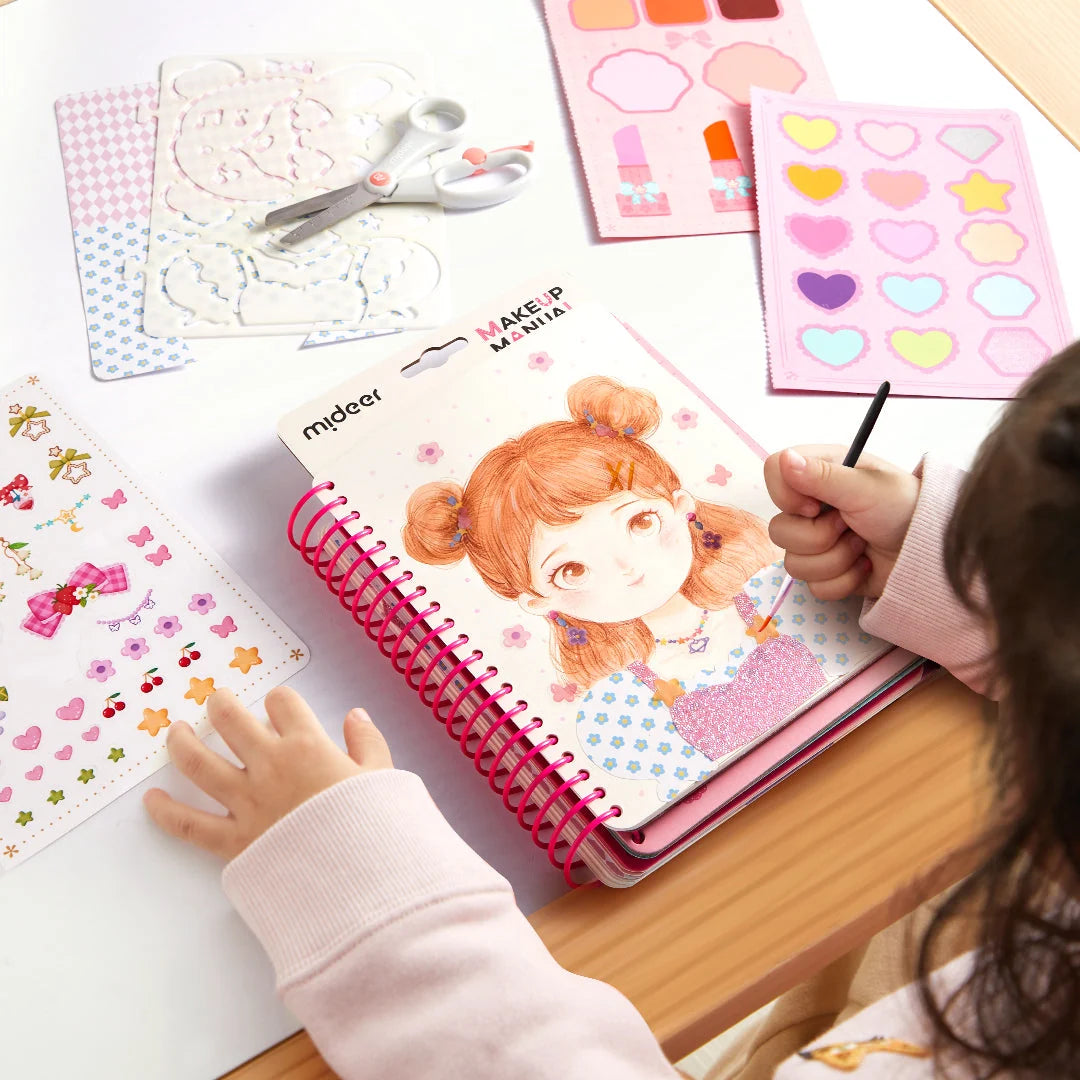 Mideer - The Makeup Manual Activity Book