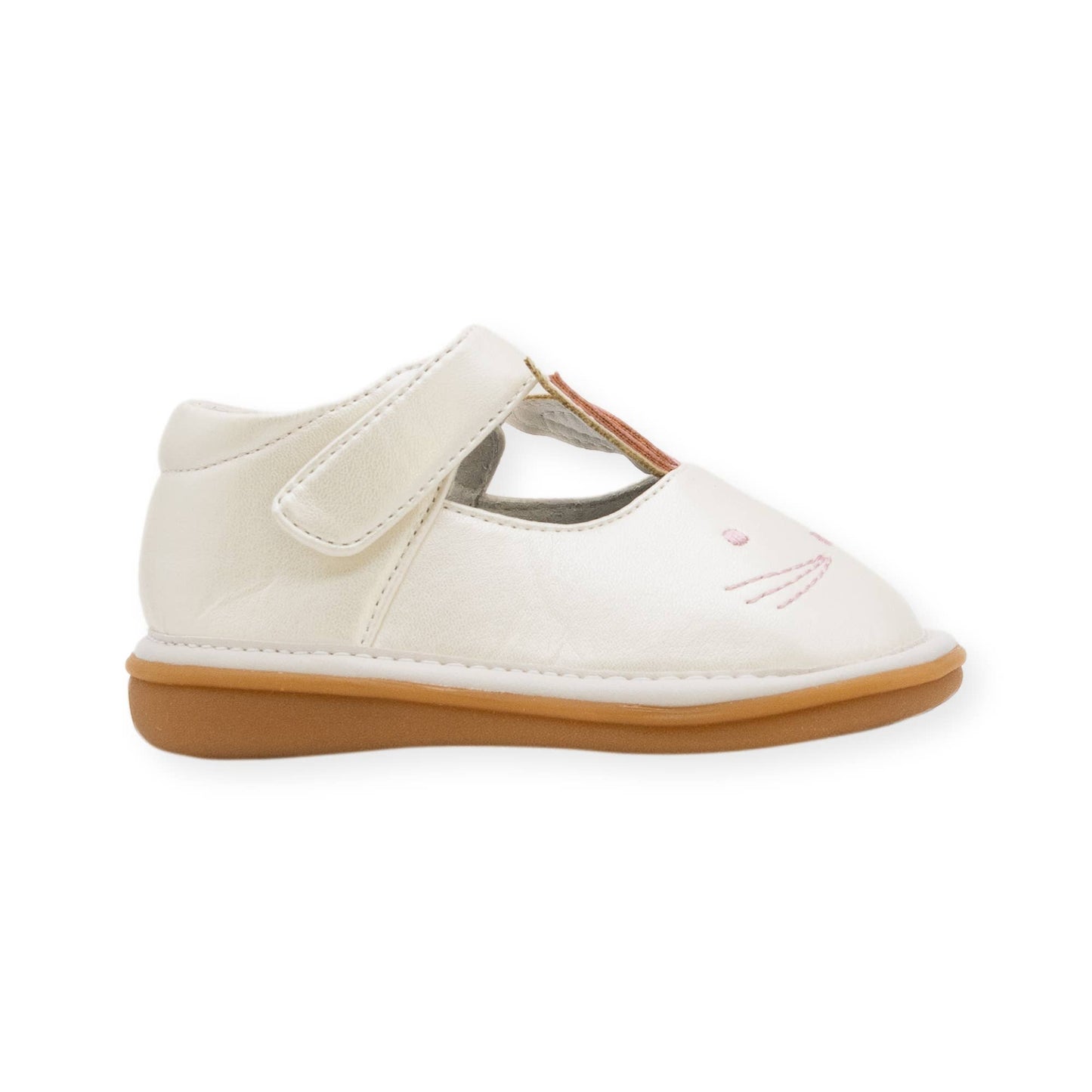 Wee Squeak Bunny Pearl White Shoes