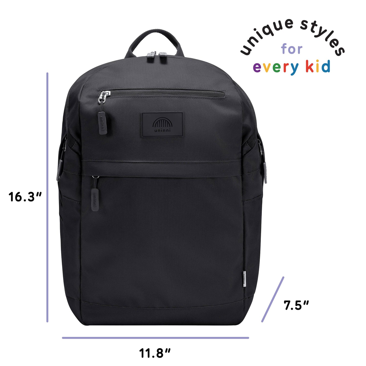 uninni - Bailey Backpack - Black: Black
