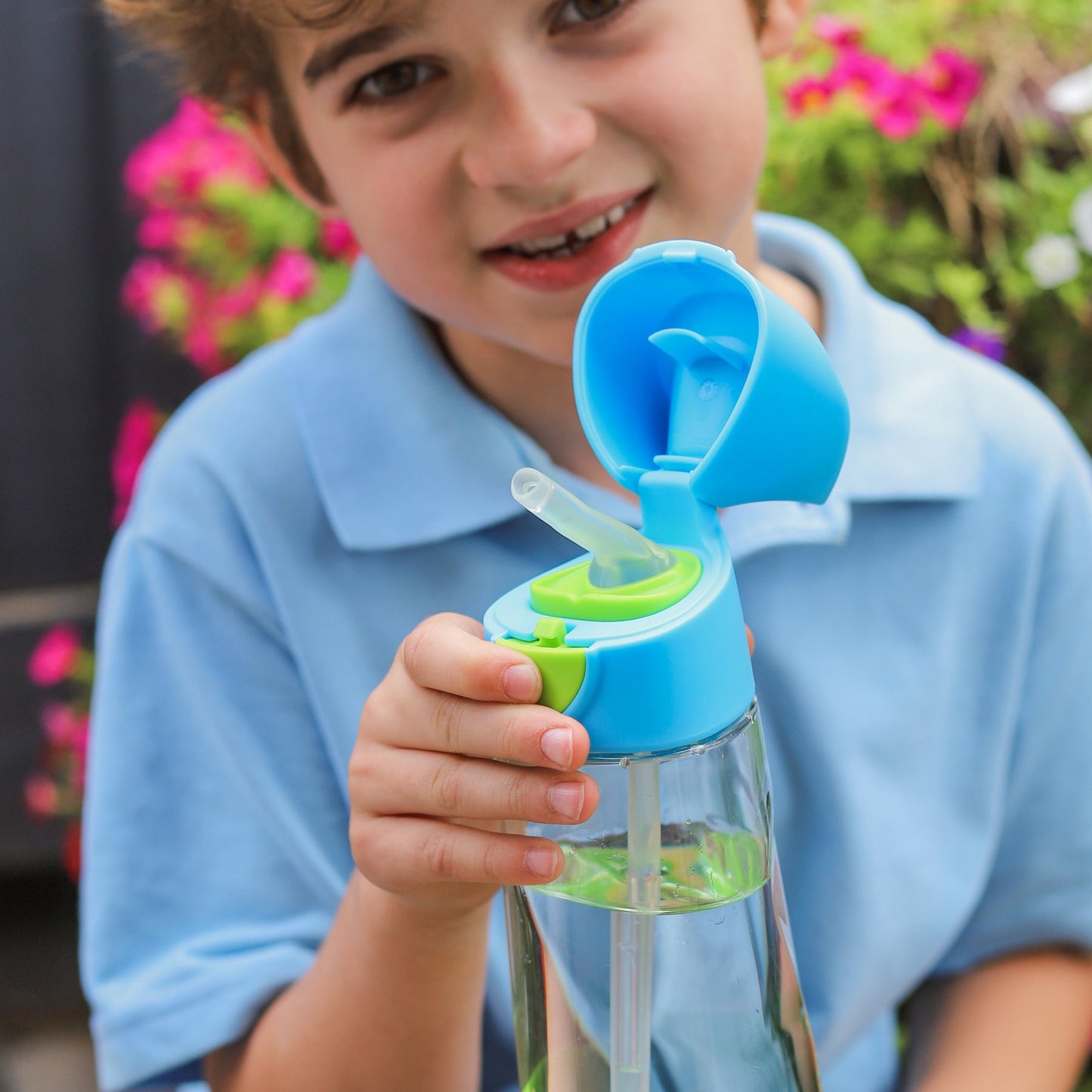 B.box - Tritan Drink Bottle - 600ml - Ocean Breeze