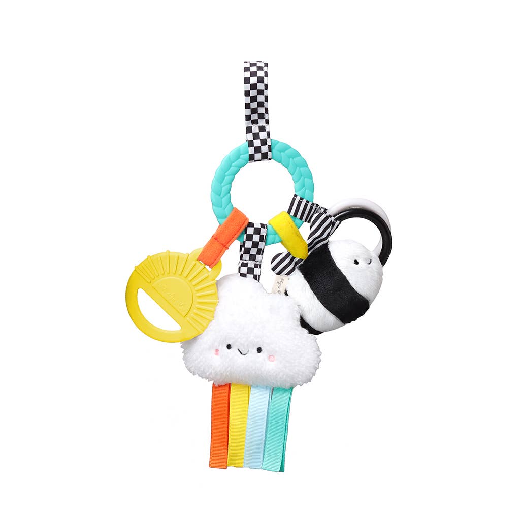 Itzy Ritzy - *NEW OPTION* Bitzy Busy Ring™ Teething Activity Toy: Farm