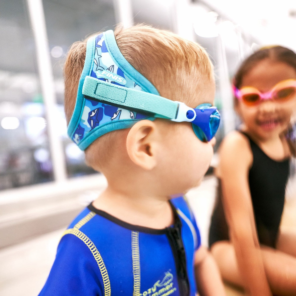 Finis DragonFly Goggles Shark Camo