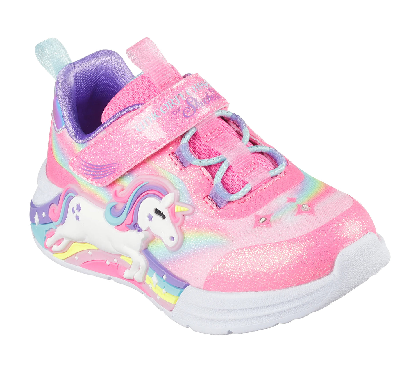 Skechers S-Lights: Unicorn Chaser Sneakers Pink