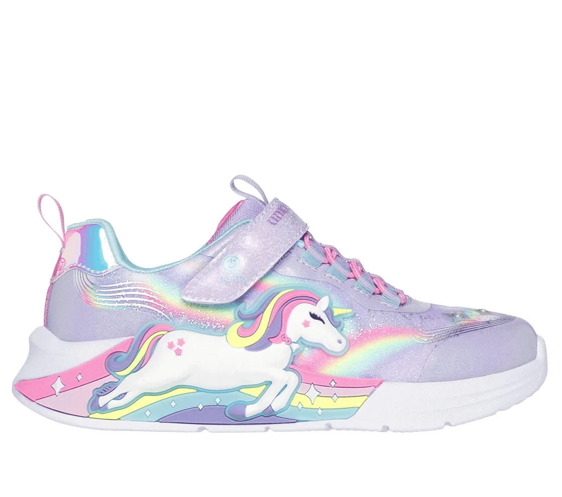 Skechers - S-Lights: Unicorn Chaser Light Up Sneakers