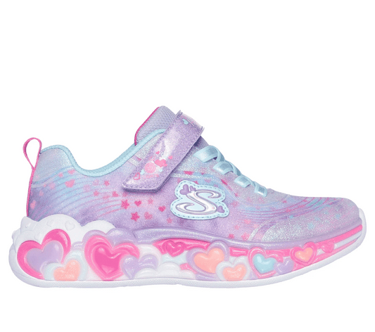 Skechers - S-Lights: Eternal Heart Lights - Lavender/Multi
