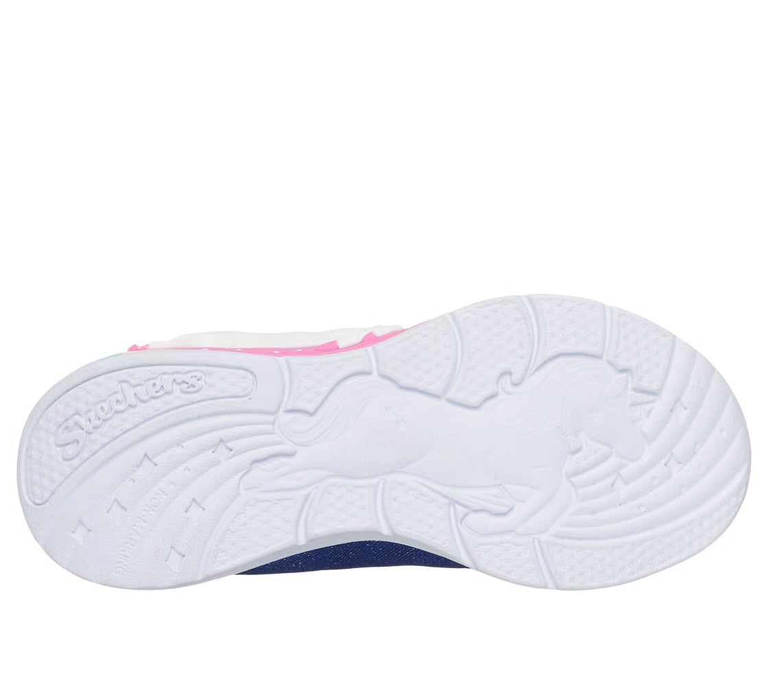 Skechers - S-Lights: Unicorn Chaser - Jumping Magic Mid Top Sneaker