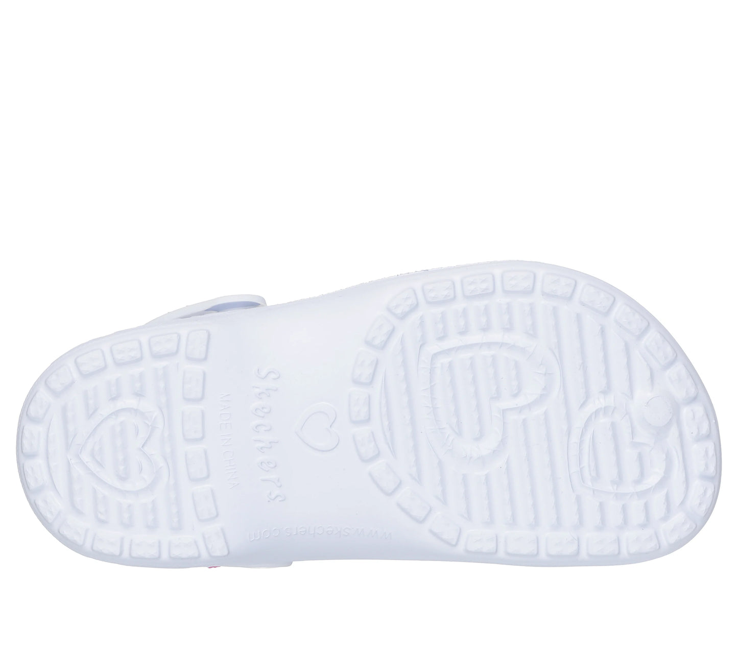 Skechers Foamies: Sweetheart - Wing Stars White