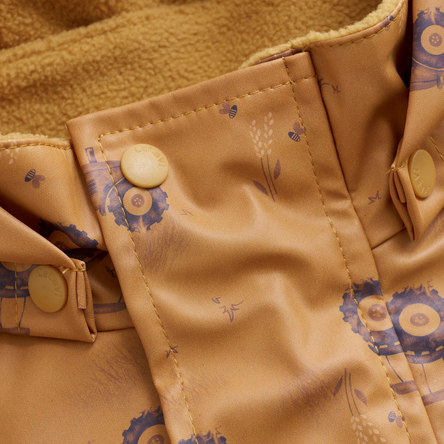 SE Celavi Baby Rainwear Suit - All Over Print with fleece - 1Y