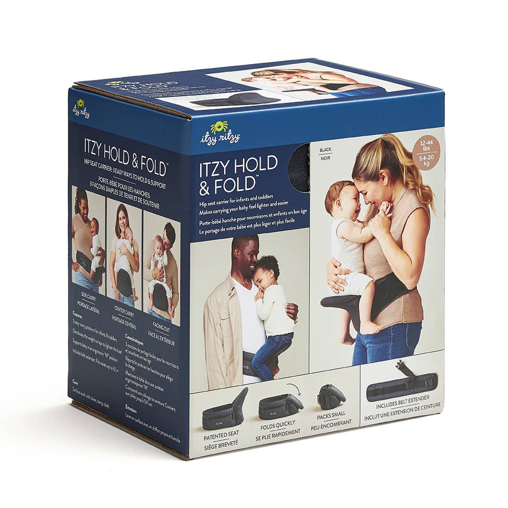 Itzy Ritzy - Itzy Hold & Fold - Hip Seat Carrier