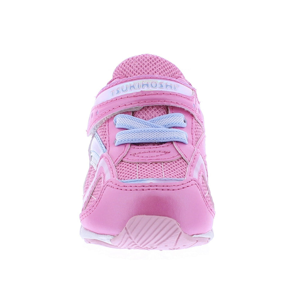 Tsukihoshi Glitz Children's Sneakers Pink Light Blue