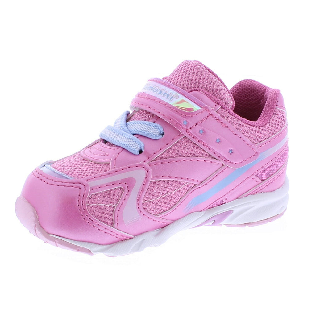 Tsukihoshi Glitz Children's Sneakers Pink Light Blue
