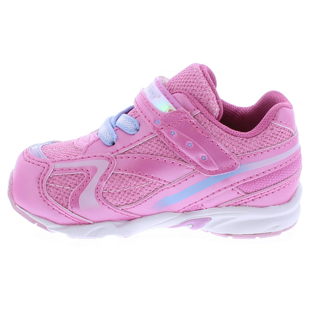 Tsukihoshi Glitz Children's Sneakers Pink Light Blue