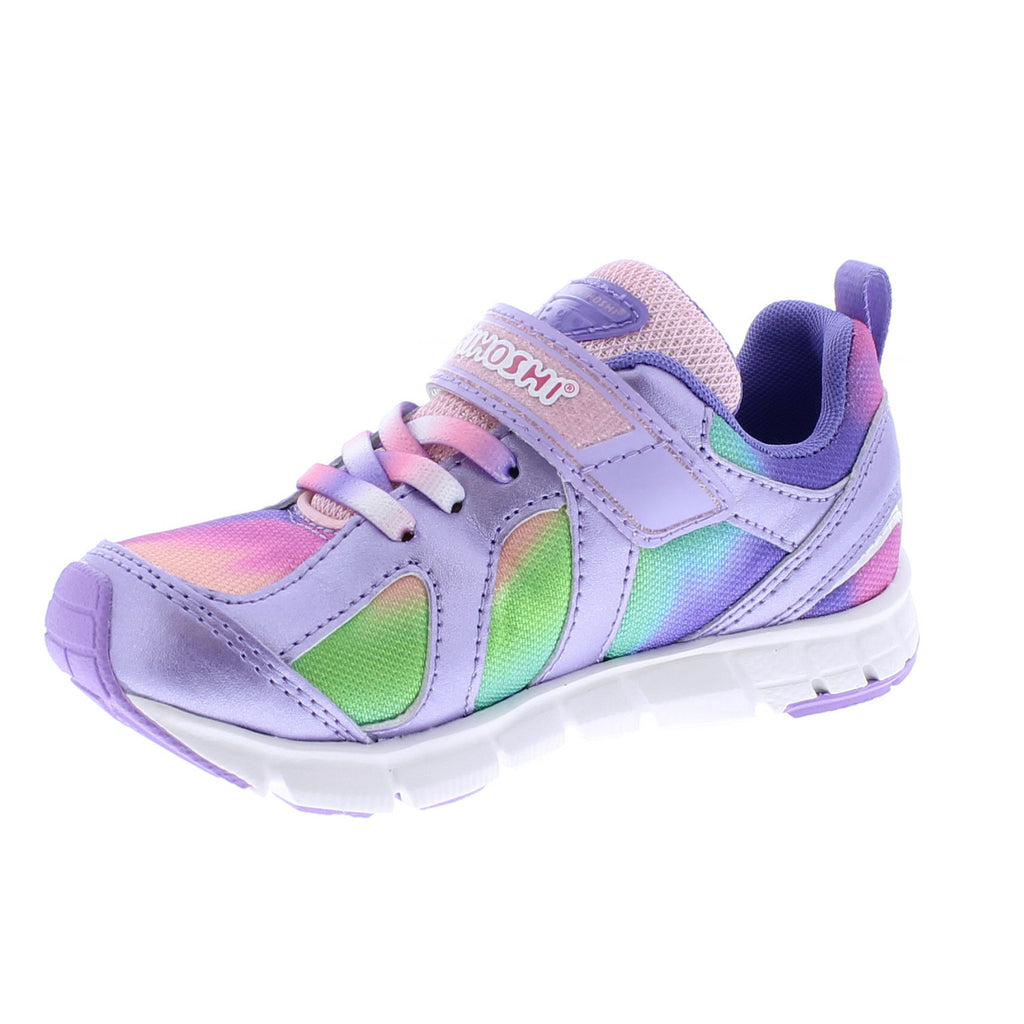 Tsukihoshi Rainbow Children's Sneakers Lavender Multi