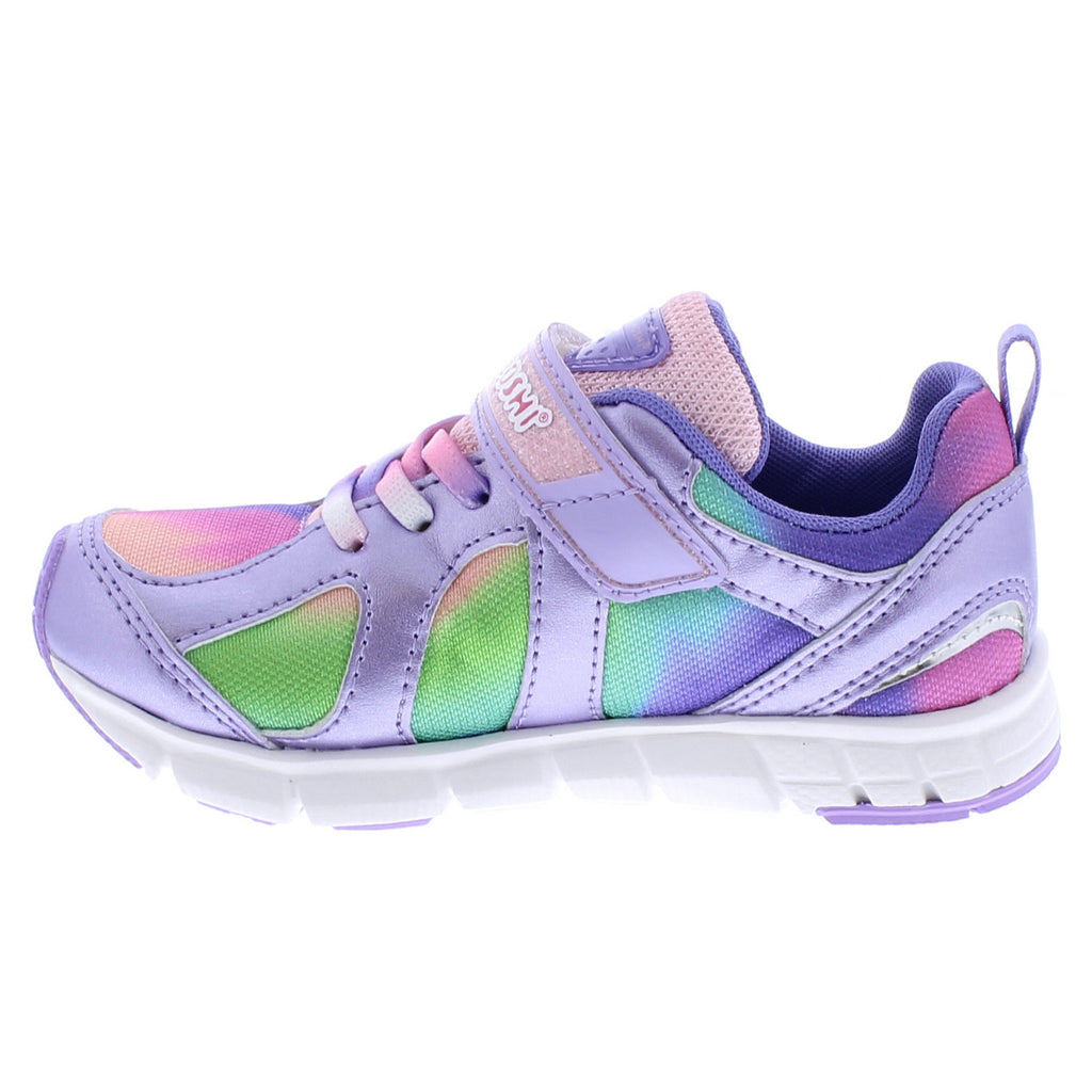 Tsukihoshi Rainbow Children's Sneakers Lavender Multi