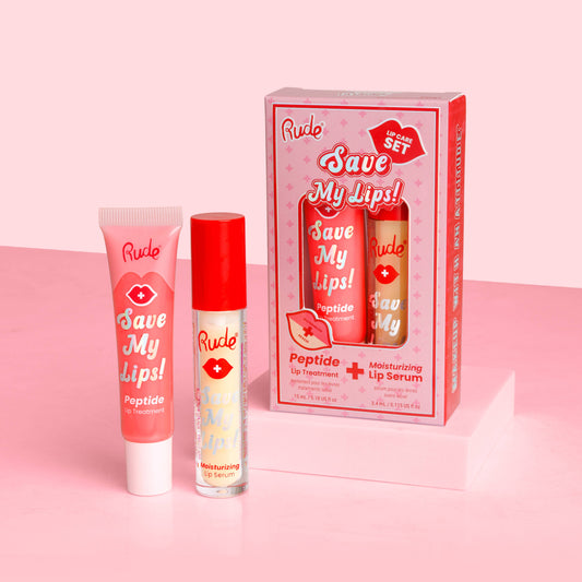 Rude Cosmetics - Save My Lips Combo Lip Care Set