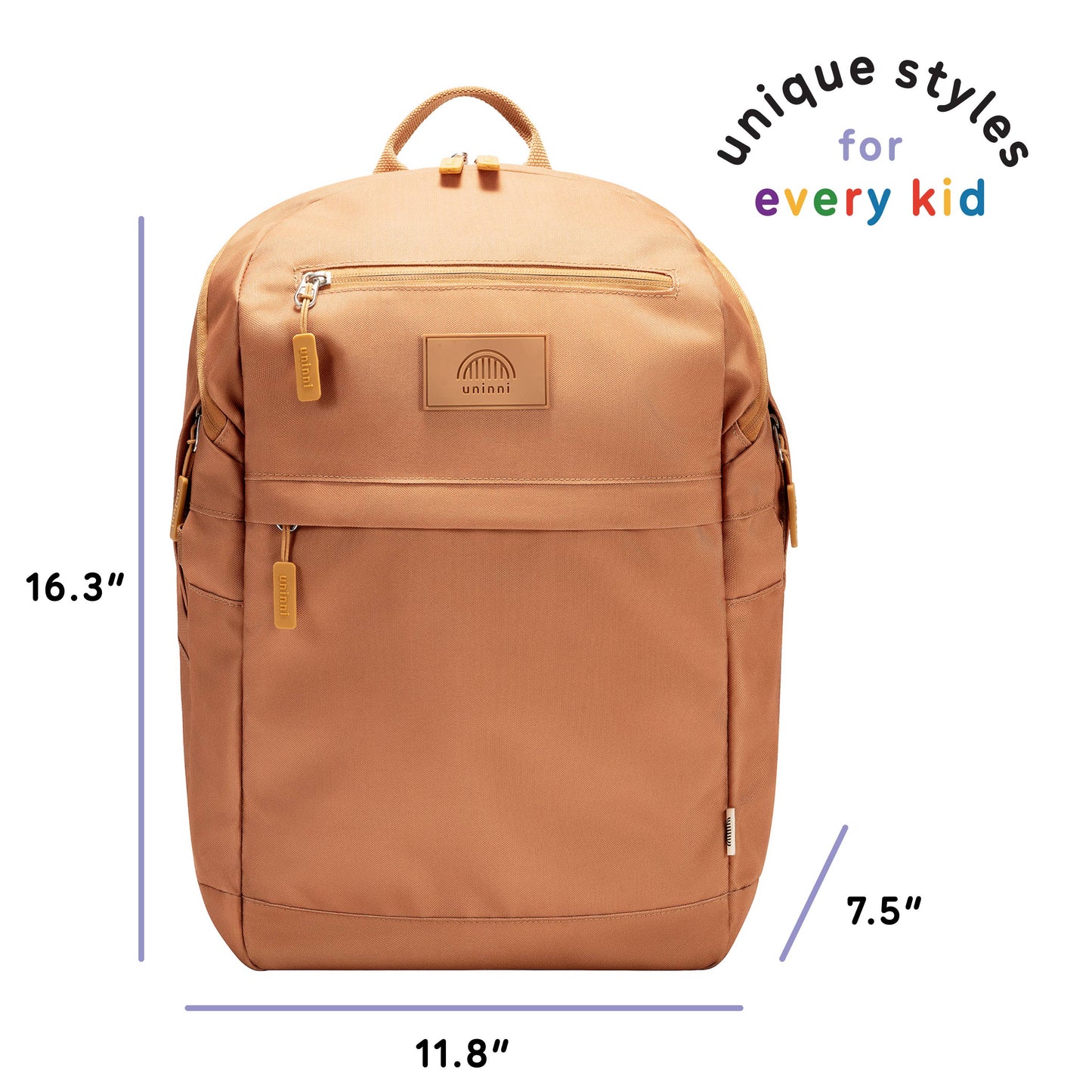 uninni - Bailey Backpack - Brown: Brown