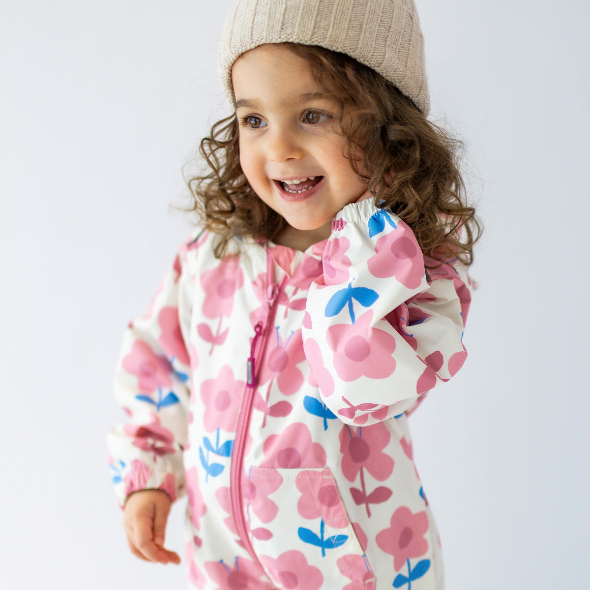 Souris Mini Baby Cream One-Piece Suit
