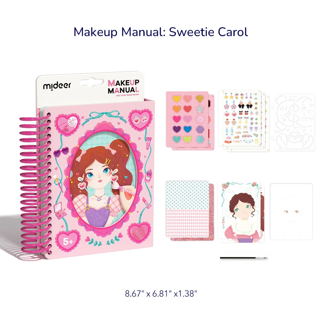 Mideer - The Makeup Manual Activity Book