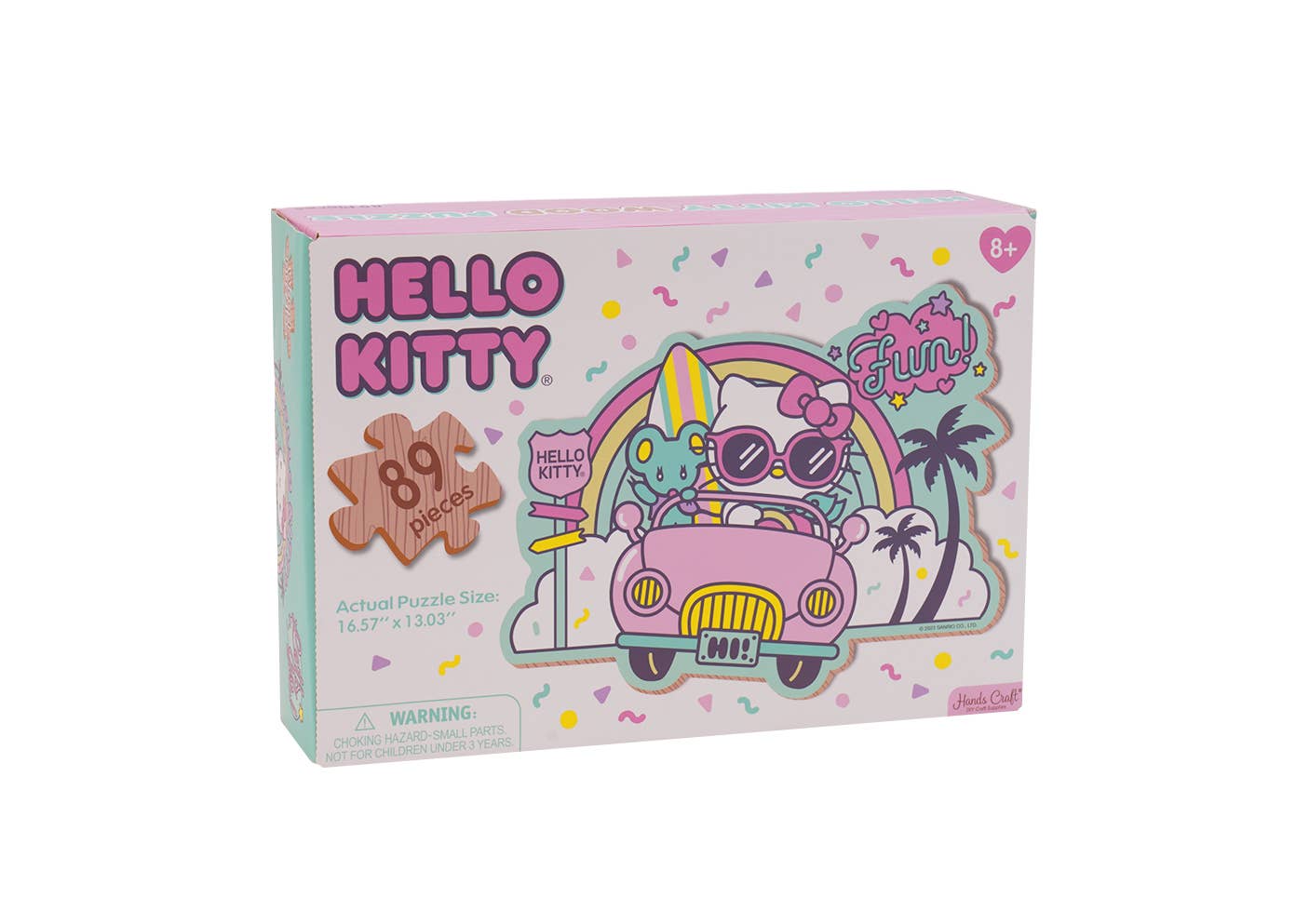 Hands Craft - Hello Kitty Wooden Jigsaw Puzzle: Kawaii