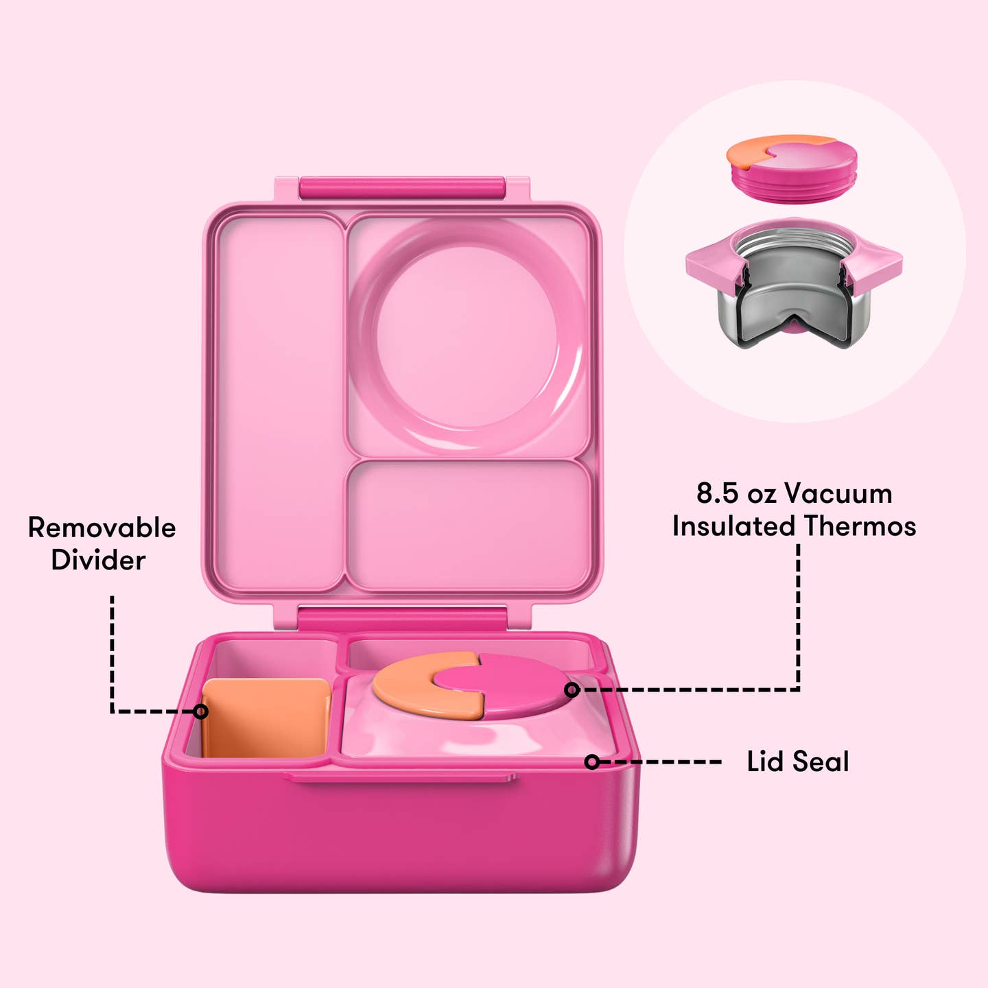 Omielife - OmieBox Bento -Pixie Pink