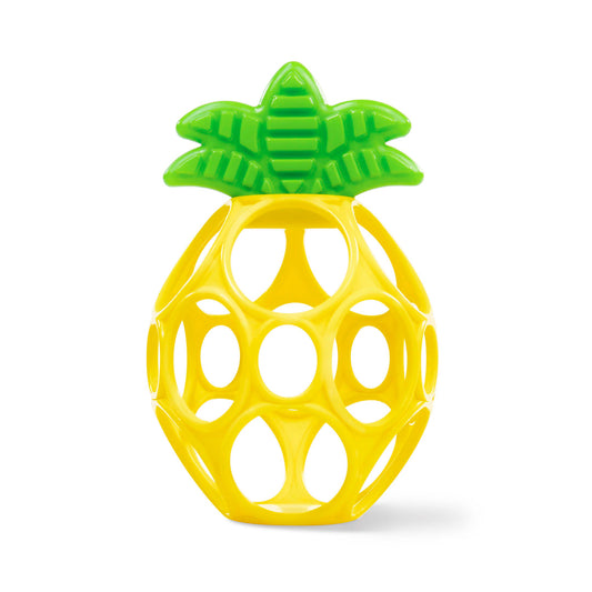 BRIGHT STARTS - Hold My Own Easy-Grasp Teether Toy - Pineapple