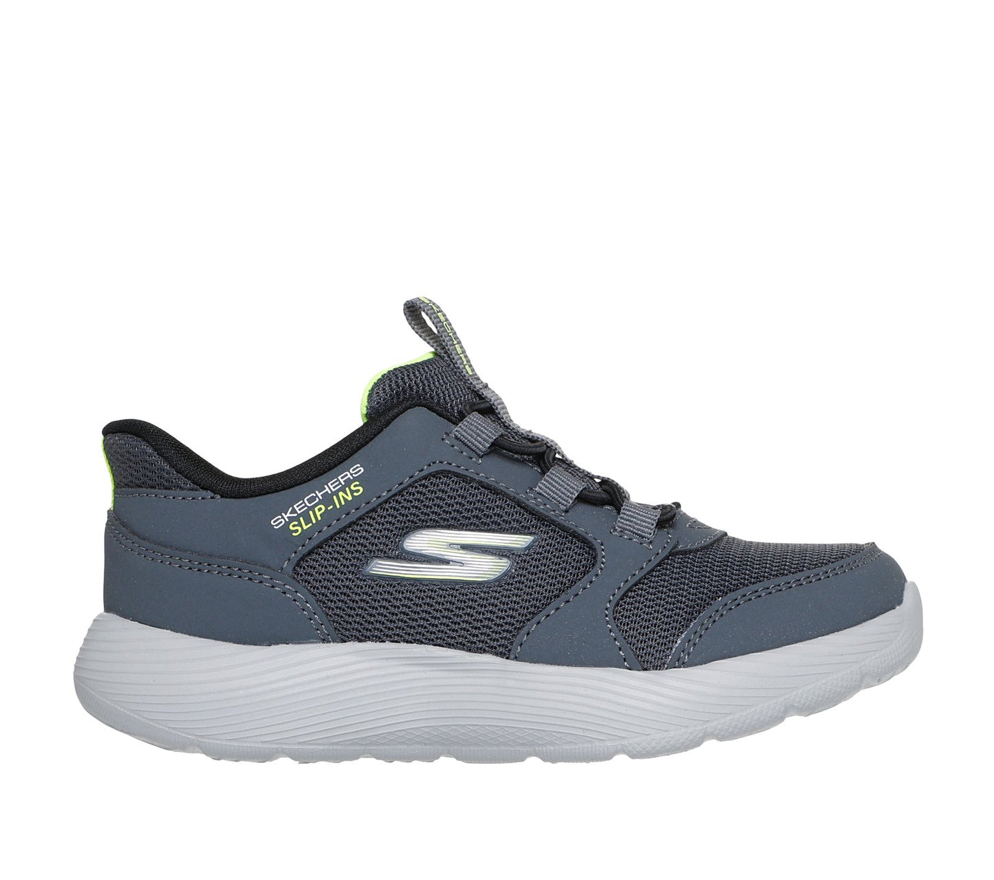 Skechers - Slip-ins Dyna-Lite Turbo-Brisk Buddies - CHARCOAL/BLACK