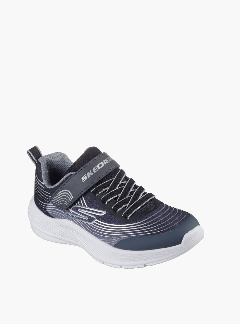 Skechers Microspec Advance Sneakers Black White