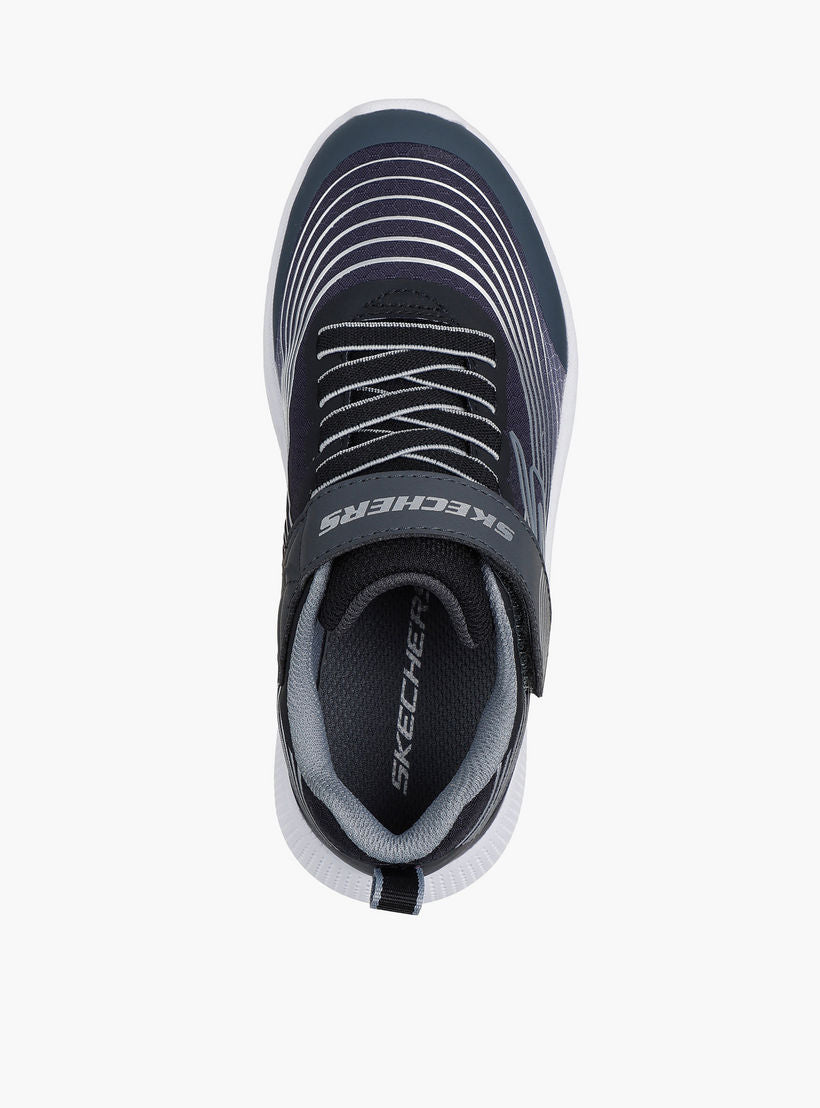 Skechers Microspec Advance Sneakers Black White