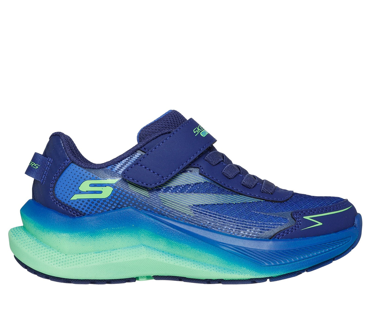 Skechers - Max Cushioning Ascender - Navy Lime