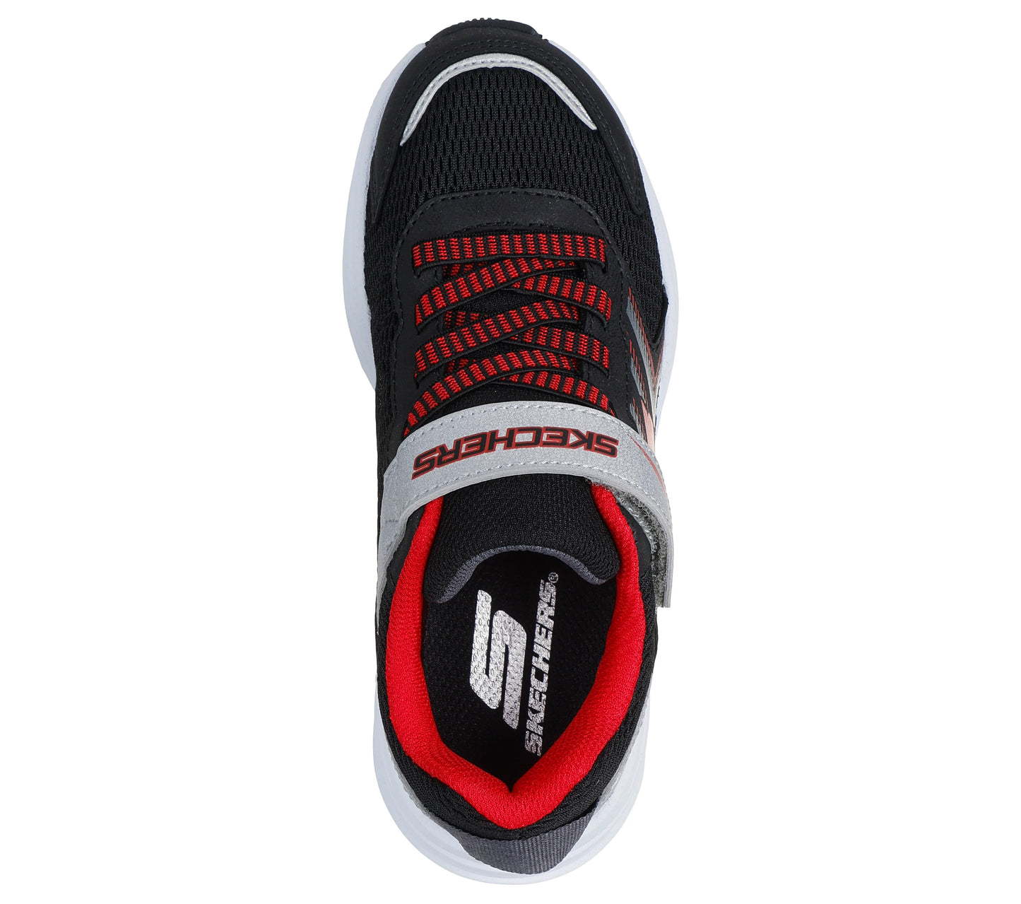 Skechers Microspec Tread Sneakers Black Red