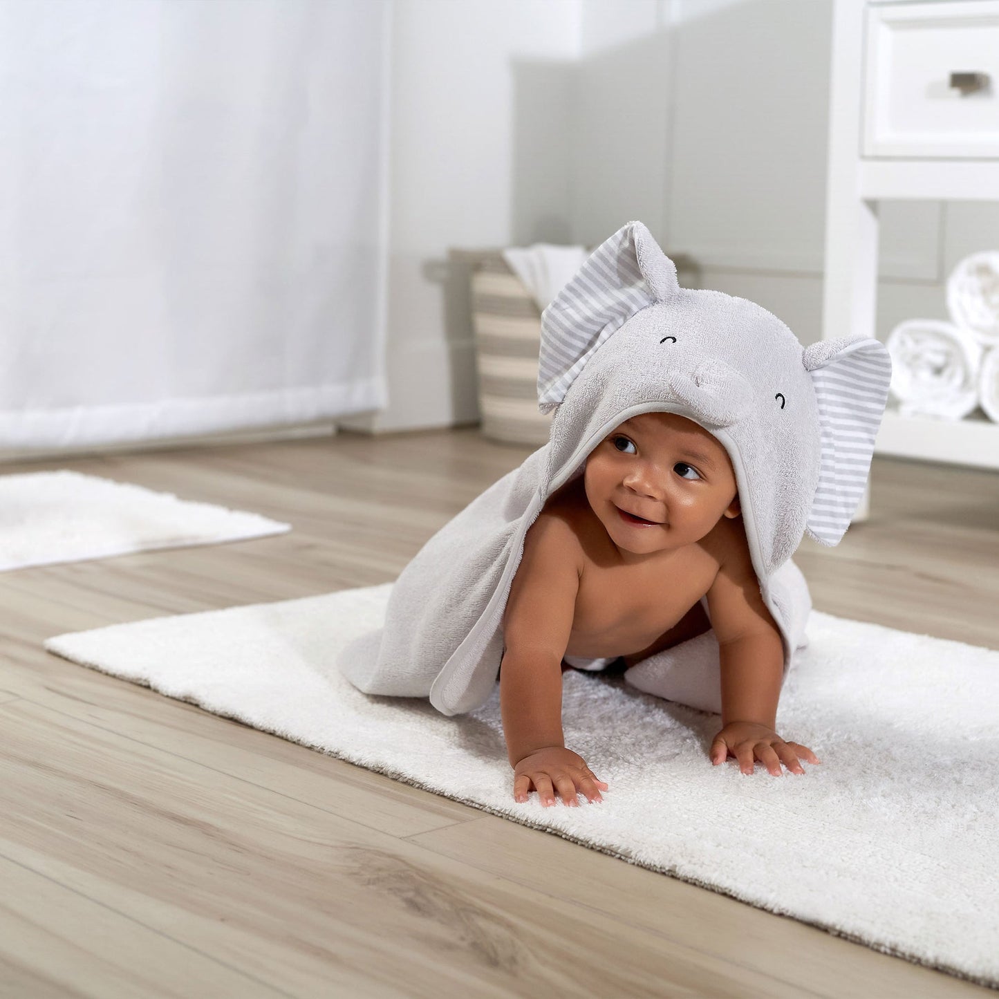 Gerber - 4pc Bath Set - Grey Elephant