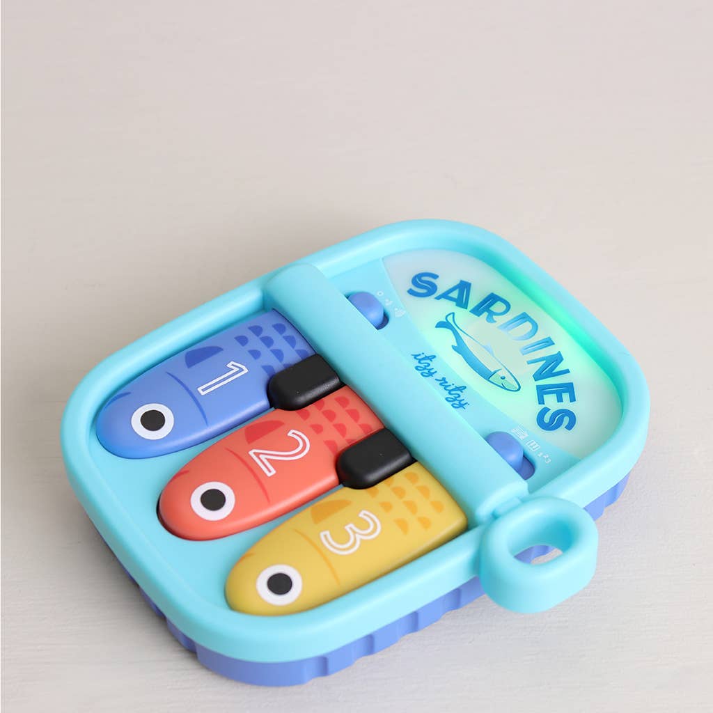Itzy Ritzy - Bitzy Tunes - Light-up Interactive Piano Toy - Sardines