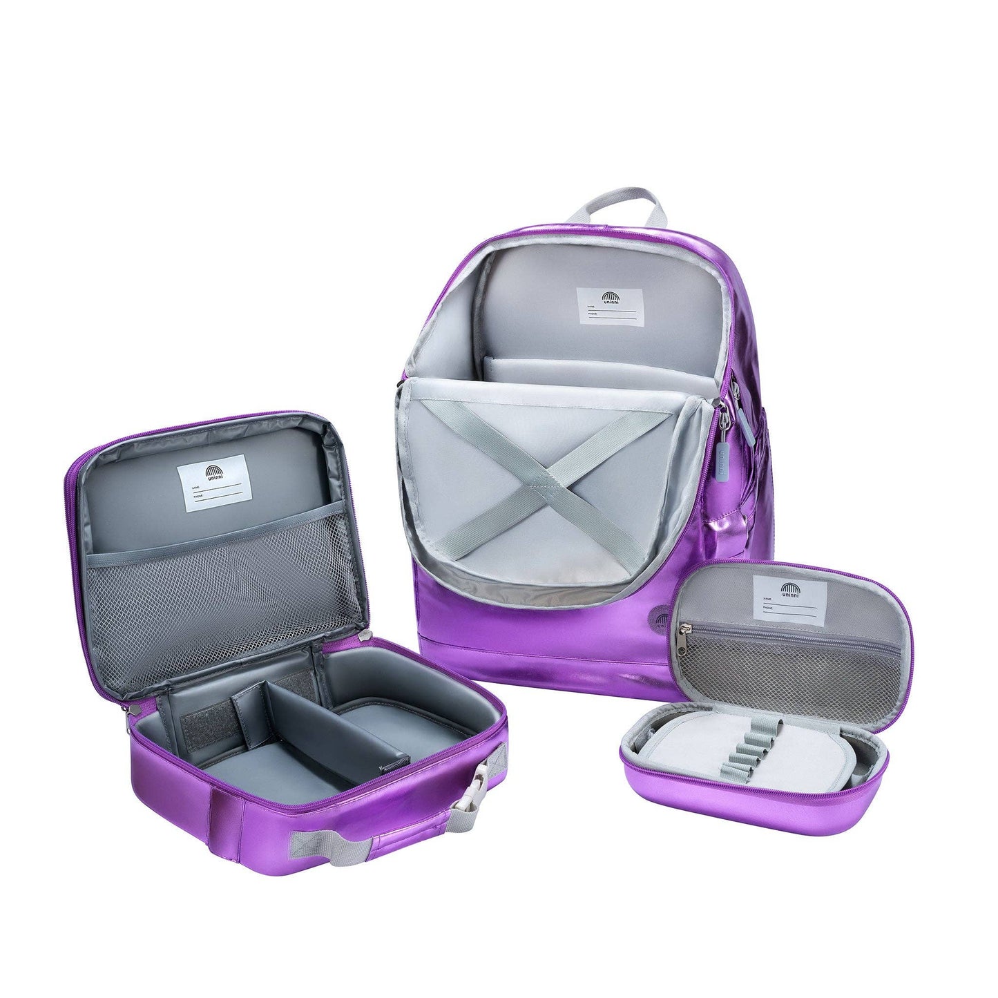 uninni - Set- Metallic Lavender: Metallic Lavender