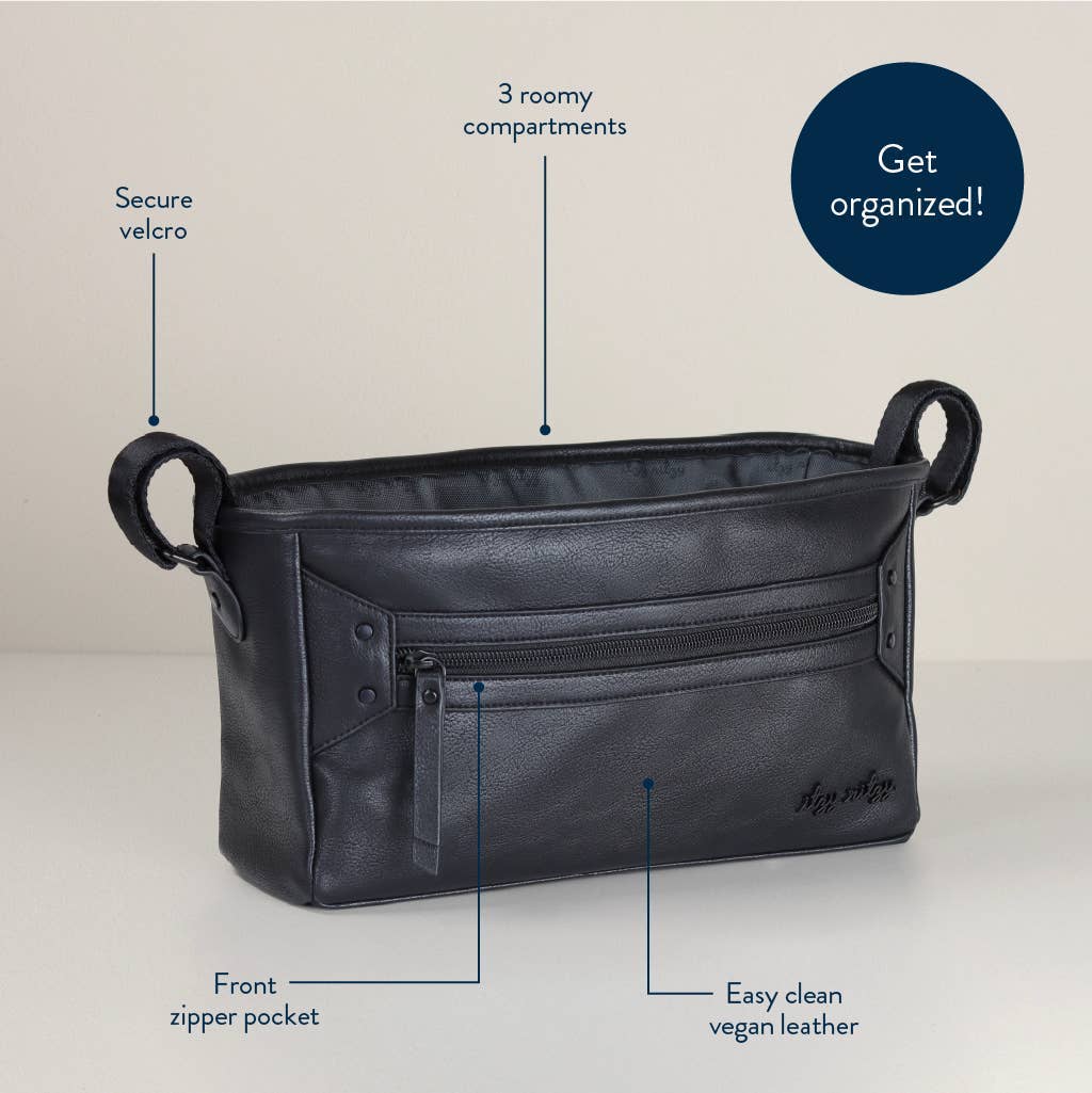 Itzy Ritzy - Stroller + Wagon Caddy: Matte Black