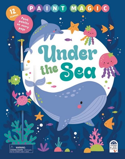 Cottage Door: Paint Magic Under the Sea